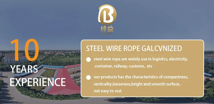 6*37+Iwrc 24mm API DIN Atms Steel Wire Rope Galvanized Cable for Lifting and Drawing Equipment